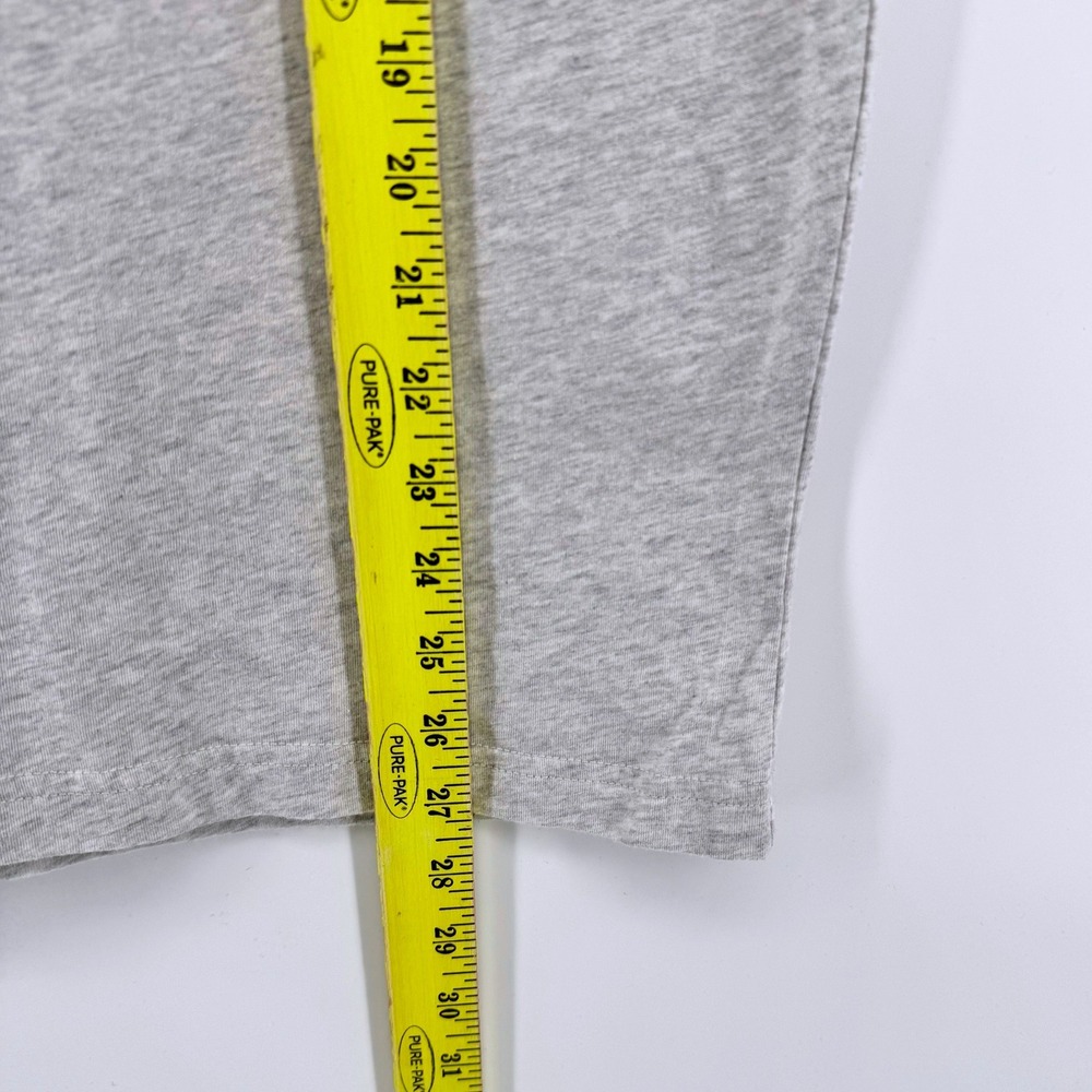 Abercrombie & Fitch T-Shirt Medium Gray Soft A&F Tee Embroidered Moose Logo - Picture 5 of 5